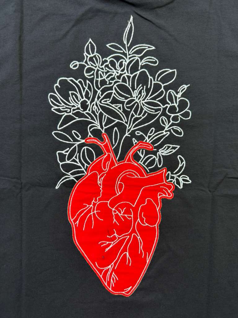 RICH GANG T-SHIRTS CORAZON LLENO (#OVZ TEE, (ESC41))