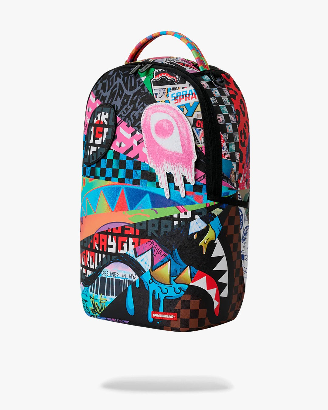SPRAYGROUND Mood Mode 6 Removable Velcro Eyes Backpack