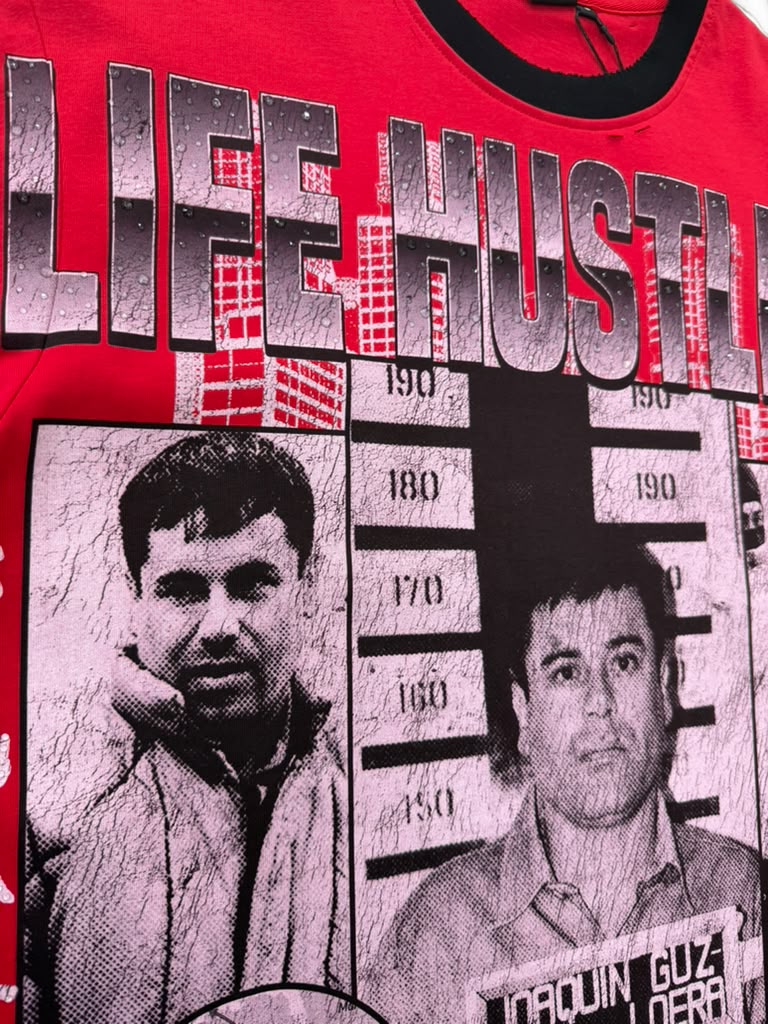LIFE HUSTLERS t-shirt LH 'CHAPO' TEE