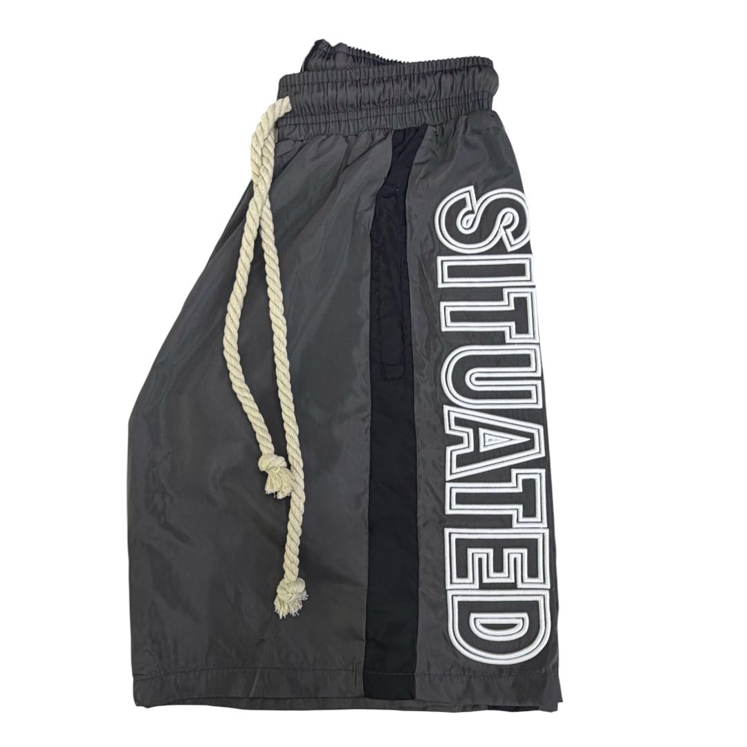 FOREVERSITUATED fs short set gray/black