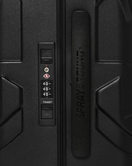 SPRAYGROUND GOLD BRICK DRIP CARRY-ON LUGGAGE