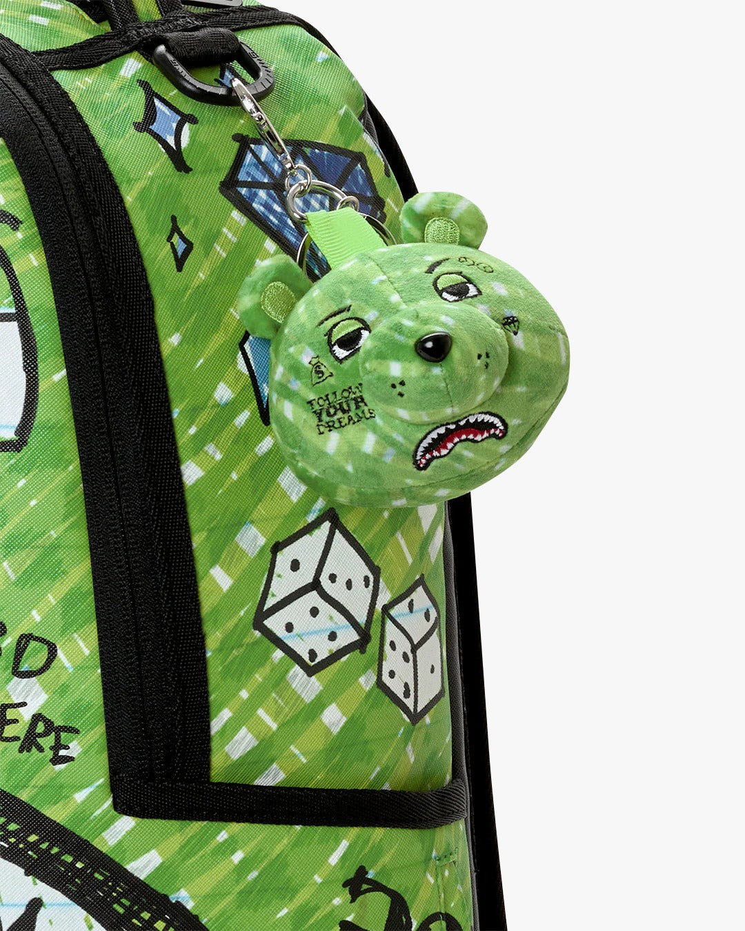 SPRAYGROUND Moneybear Chomp & Keychain Backpack