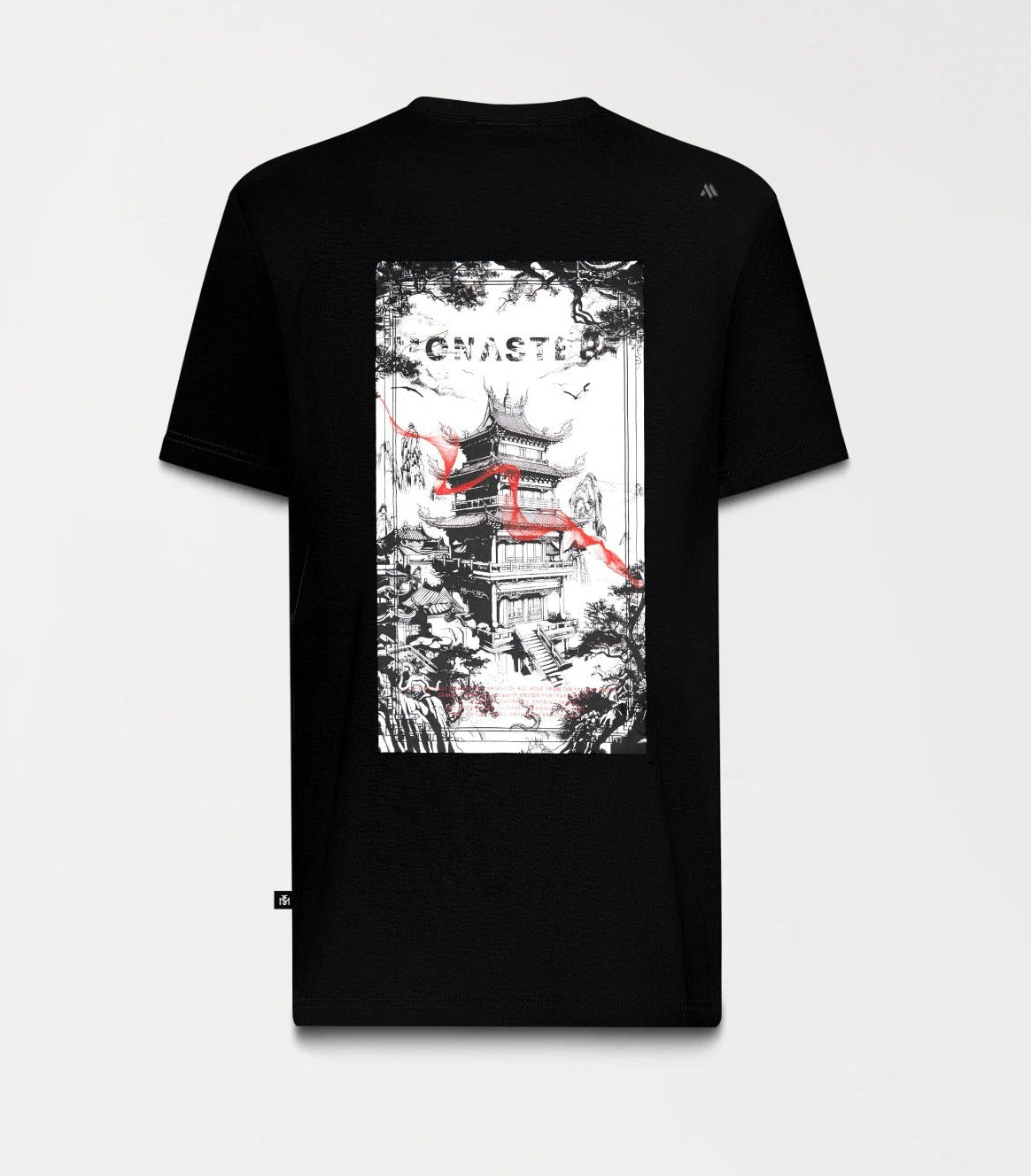 MONASTERY COUTURE DILUM T-SHIRT MEN BLACK