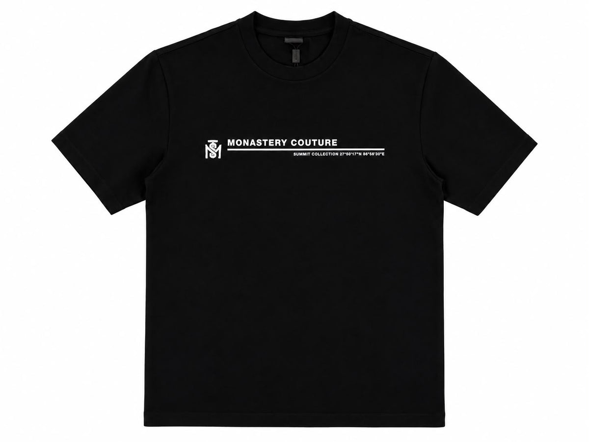 MONASTERY COUTURE JAMESON T-SHIRT MEN BLACK