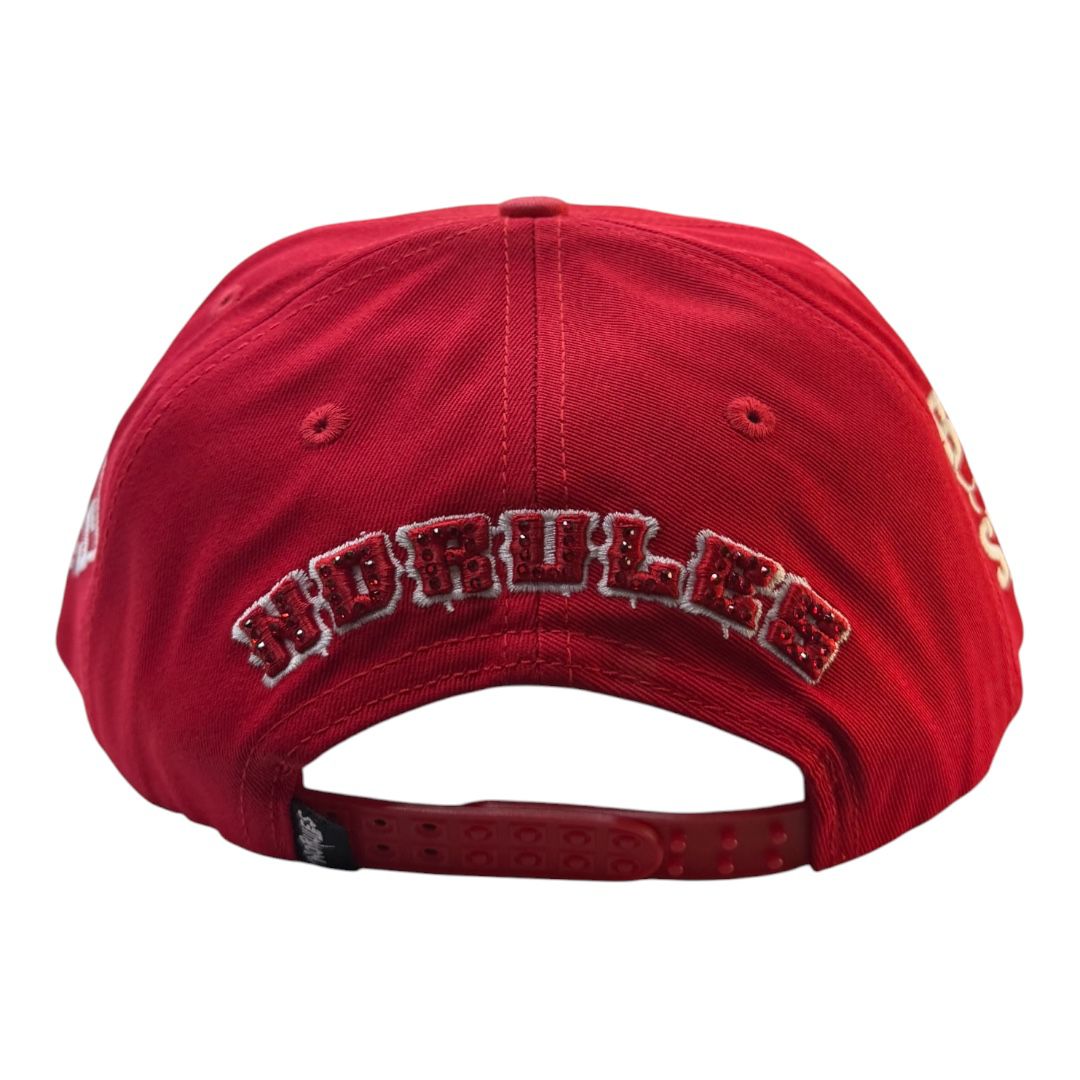 NO RULES" Snapback Cap – Red Edition | "N" Logo