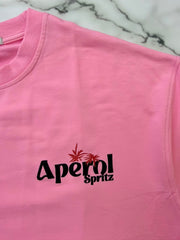 RICH GANG T-SHIRT aperol cabana (#OVZ TEE,(PL229)) PINK