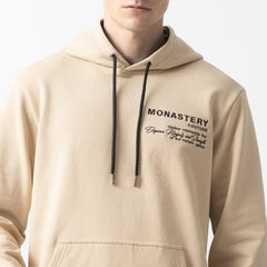 MONASTERY COUTURE BACKTON HOODIE MEN IRISH CREAM