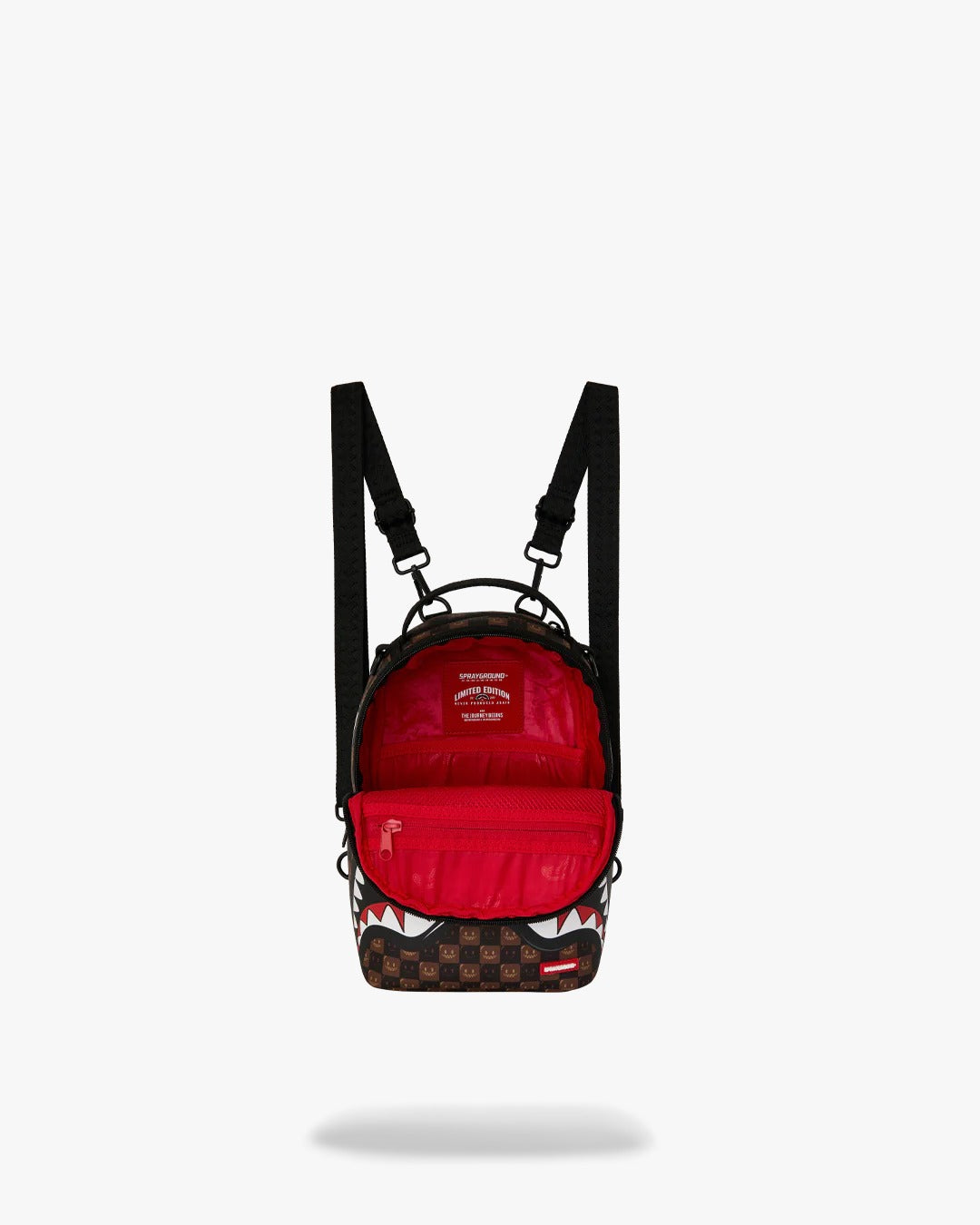 SPRAYGROUND SHARKS IN PARIS GRIN & GRIND MINI BACKPACK