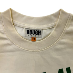 ROUGH PLAY may 16th  2026 (TAN/GREEN T-SHIRT)
