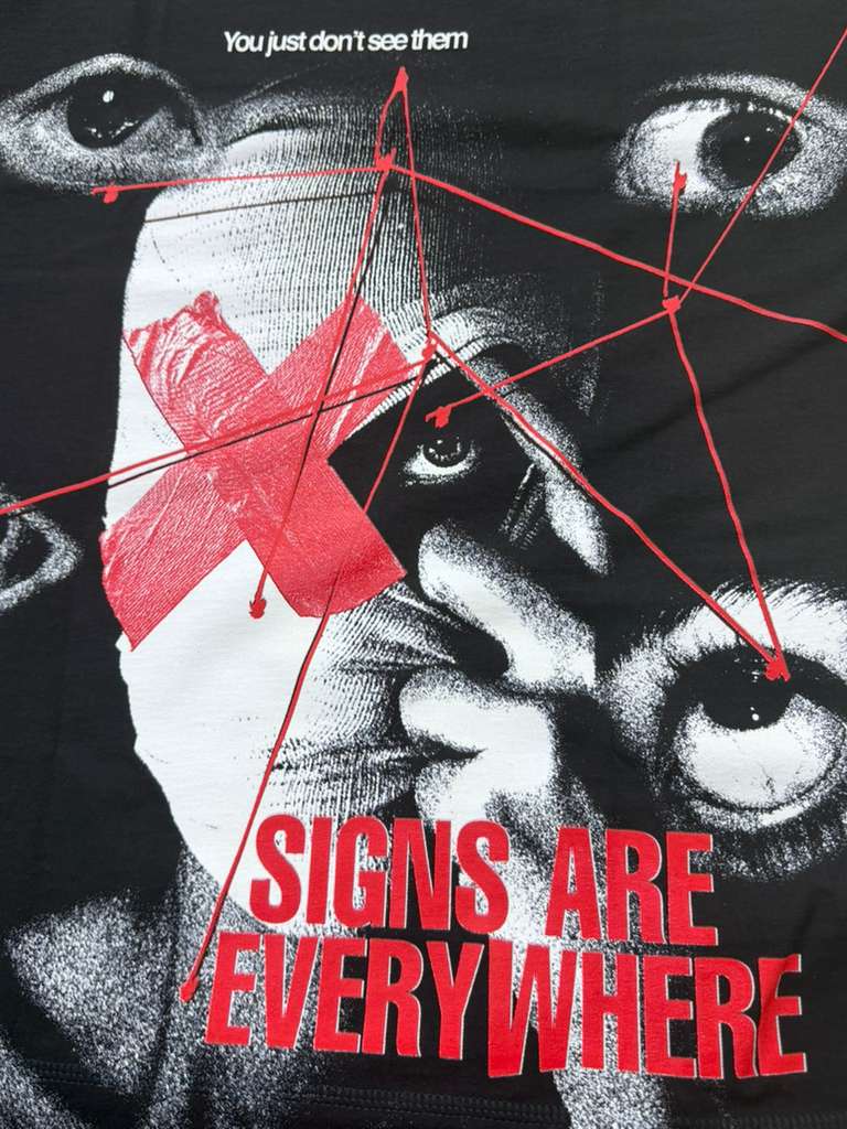 DSDSD t-shirt open your eyes (DS.OPENYOUREYES.01)