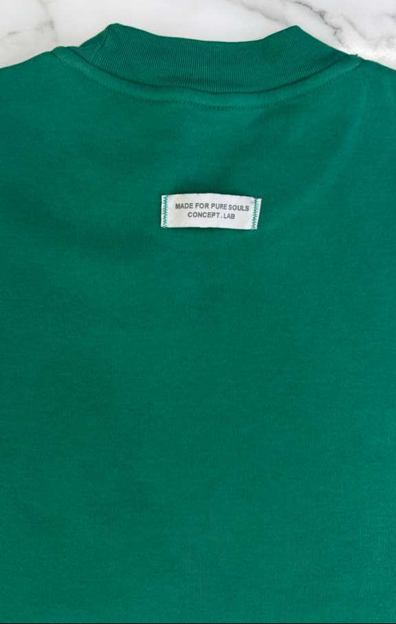PURE Still Hungry Green T-Shirt (PUR22105-184)