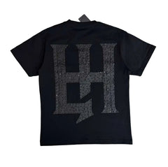 LIFE HUSTLERS T-SHIRT “BASIC TEE ” Black on Black (Life Hustlers