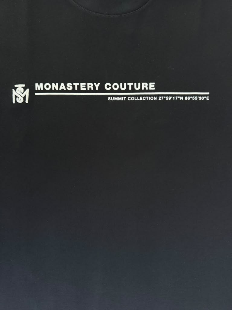 MONASTERY COUTURE JAMESON T-SHIRT MEN BLACK