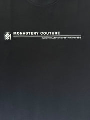 MONASTERY COUTURE JAMESON T-SHIRT MEN BLACK