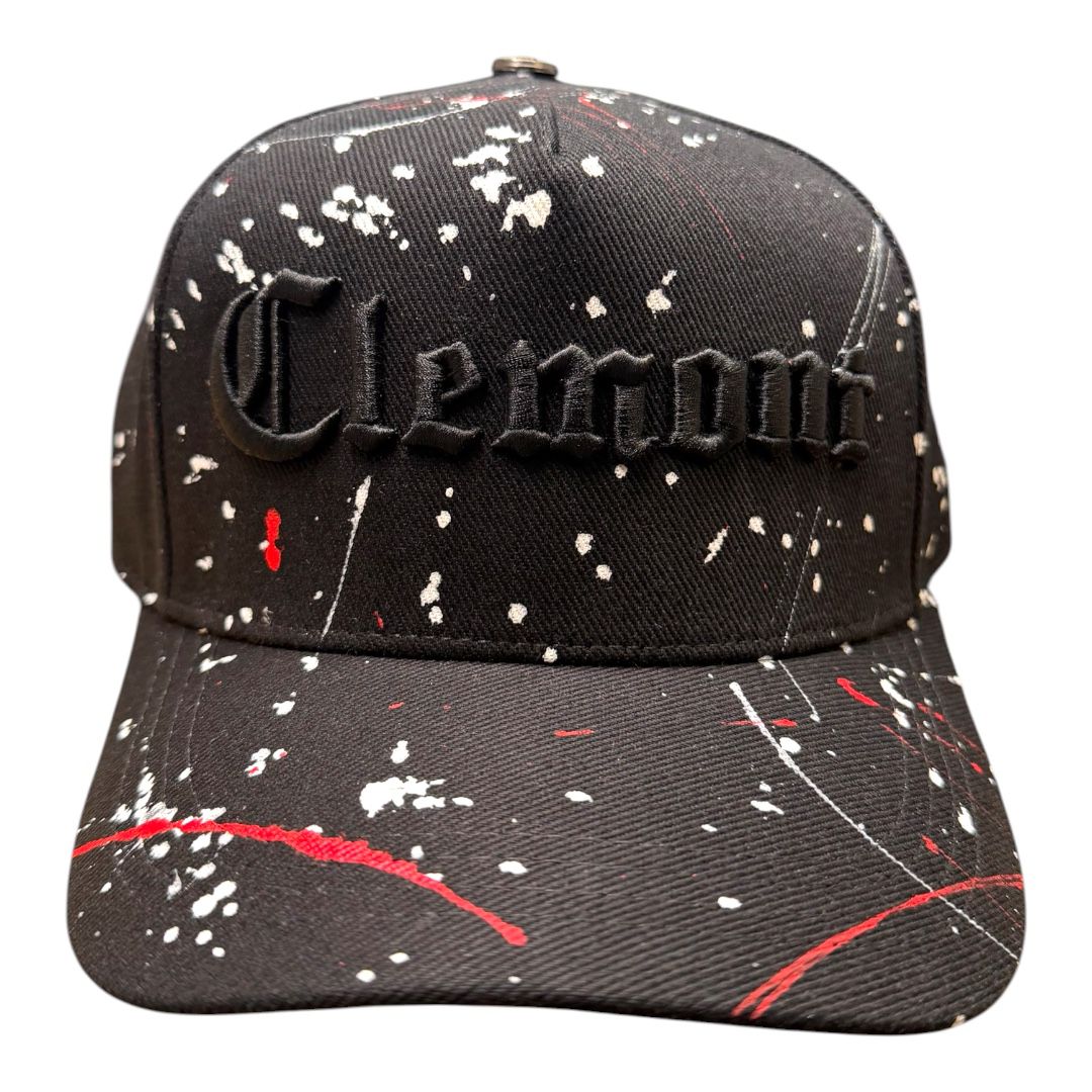 CLEMONT HAT GERMOGLIO CAP UNISEX BLACK/RED