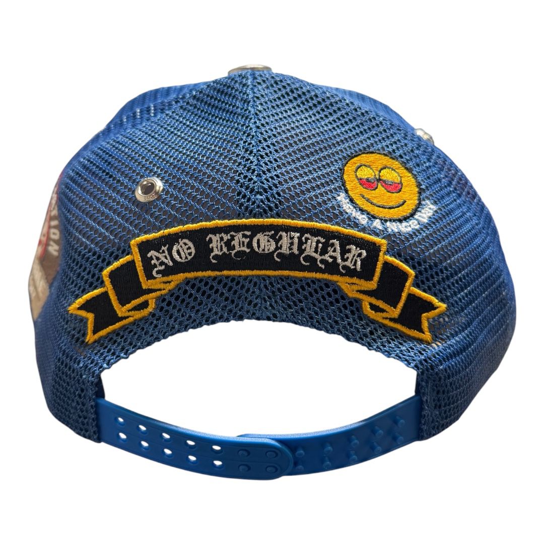 GAS NYC hat (Full Station hat (Blue))