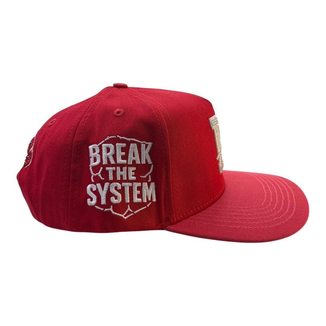 NO RULES" Snapback Cap – Red Edition | "N" Logo