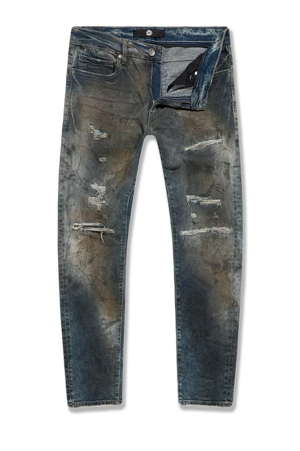 JORDAN CRAING PANTS WORKSHOP BLUE OIL WASH (JS2289) WJ