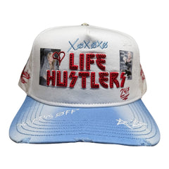 LIFE HUSTLERS hat (LH DESIGNER WHITE)