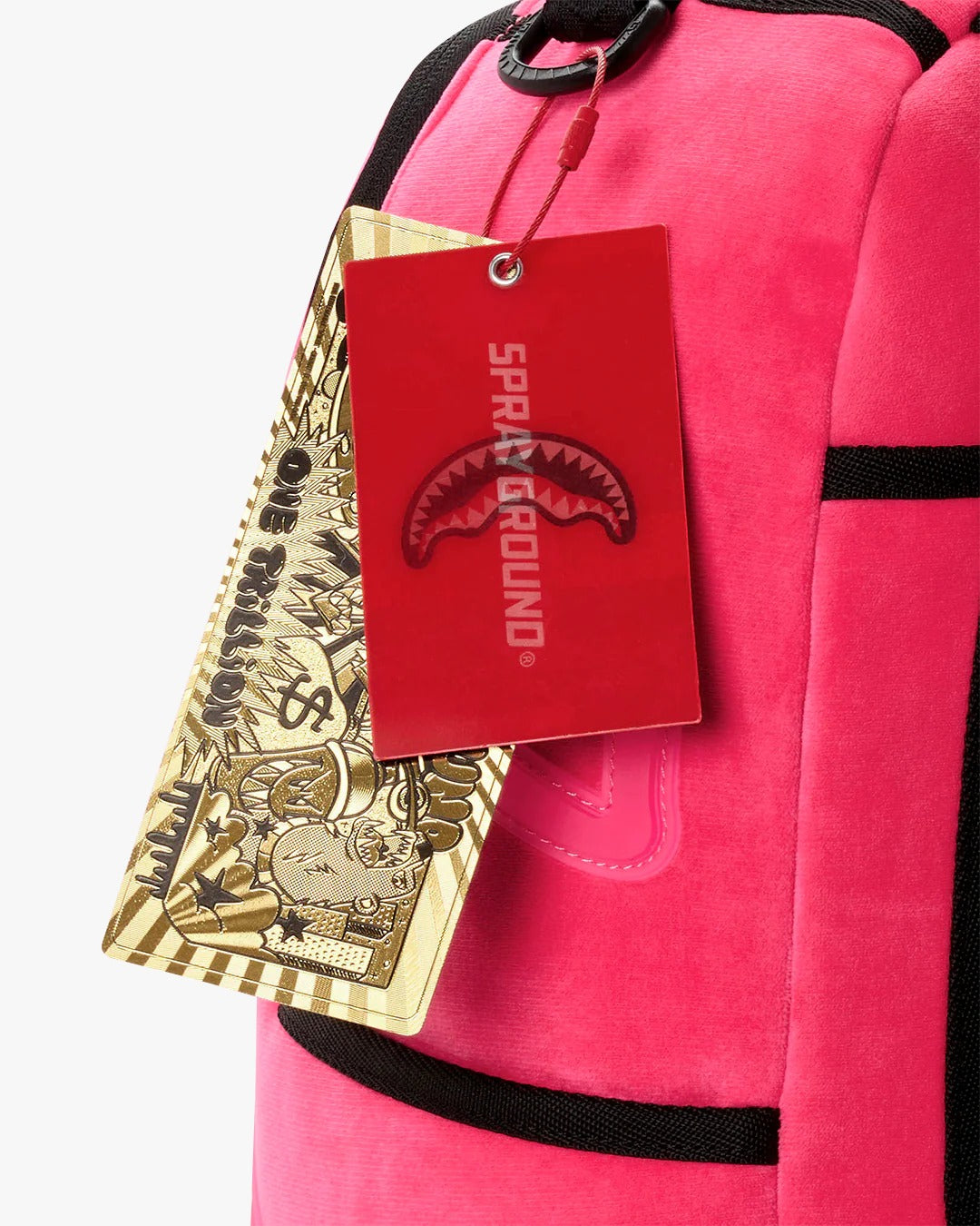 SPRAYGROUND SHINOBI SHARKS IN PARIS BACKPACK (HOT PINK)