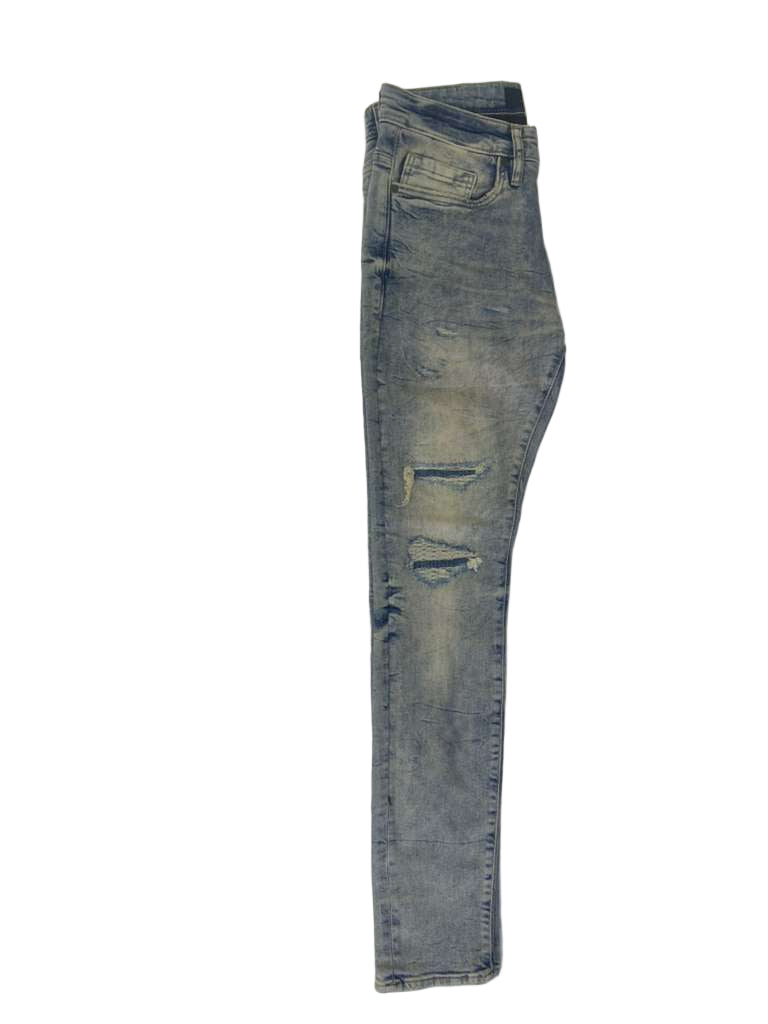 PANTALON LEGACY EDITION RIP AND REPAIR SEAN FIT COUPE CRÉME JS5220R