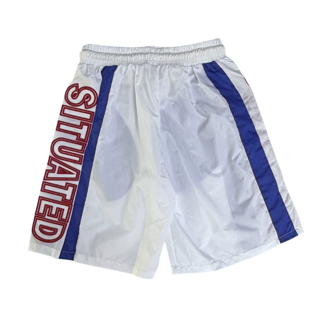 FOREVERSITUATED fs short set white/blue