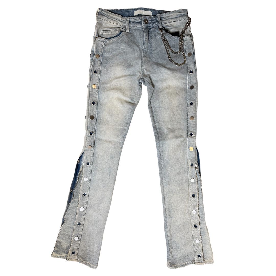 KDNK STUDDED JEANS KND4914-LT.BLUE
