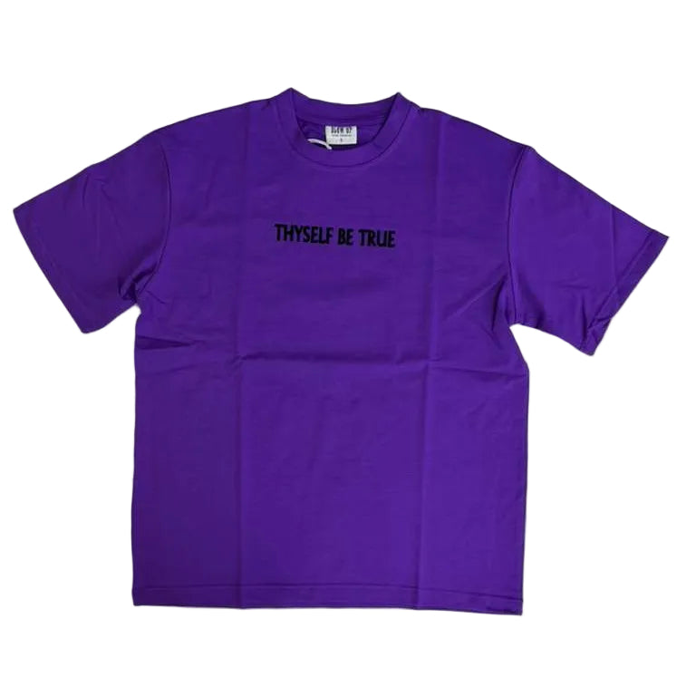 RICH GANG T-SHIRTS purple COURAGE (#OVZ TEE, (BP218))