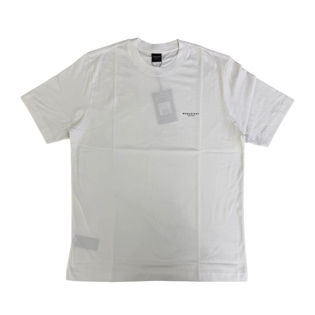 MONASTERY COUTURE DOMUS T-SHIRT MEN WHITE