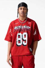 Jordan Craig LEGACY EDITION  SET Street League Football Jersey SET RED 8650,8650S