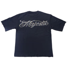 MASJESTIK T-SHIRT MEN'S CYBER DJ GRAPHIC TEE