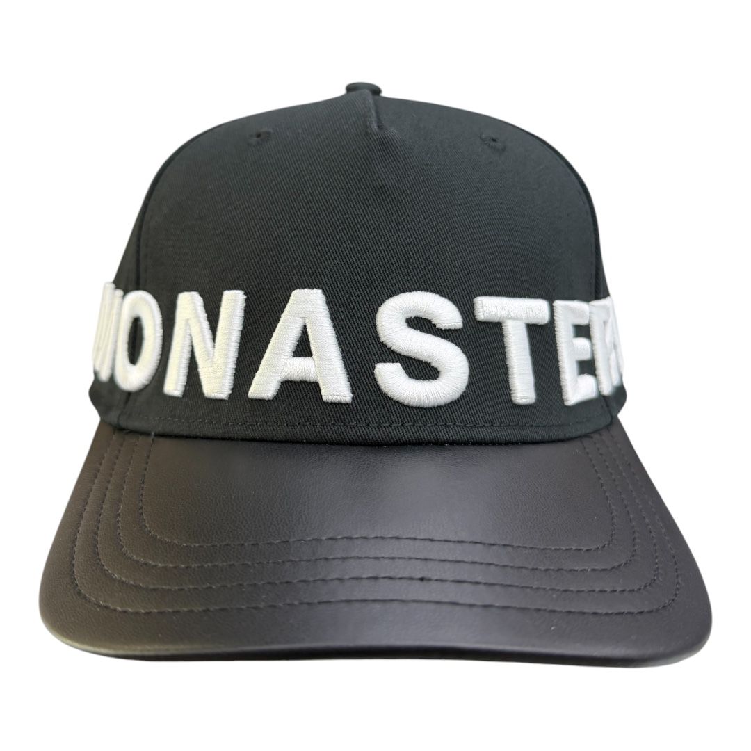 MONASTERY COUTURE HAT BERICO CAP UNISEX BLACK-W