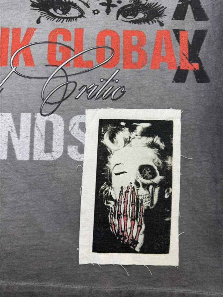MAJESTIK t-shirt GARMENT DYE DTG PRINTED