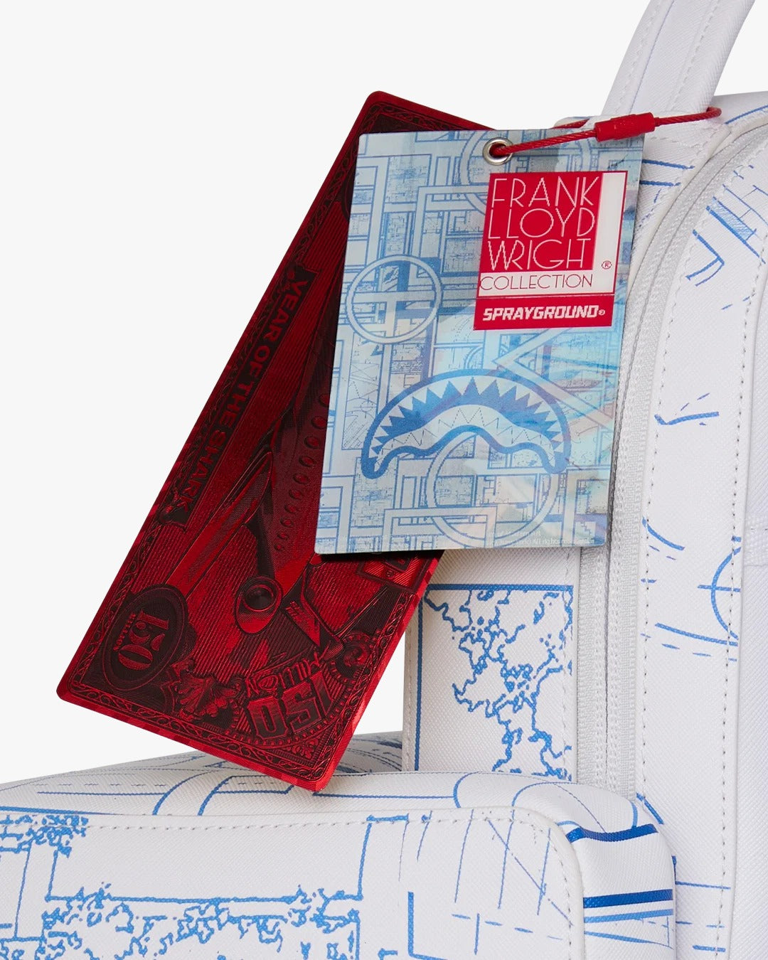 SPRAYGROUND FRANK LLOYD WRIGHT COLLAB BREAKING THE BOX BACKPACK