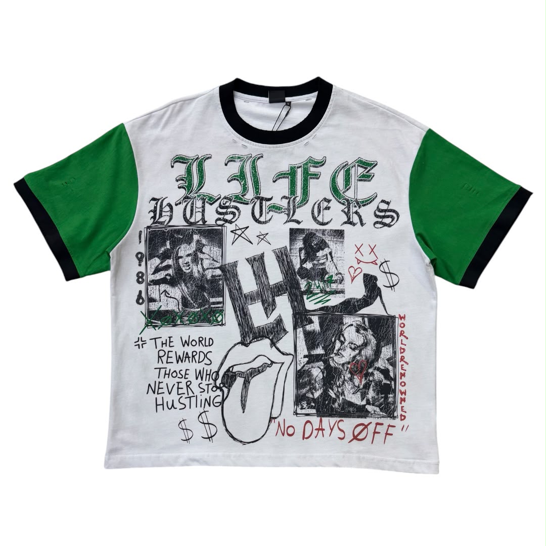 LIFE HUSTLERS t-shirt LH 'ROLLING TEE