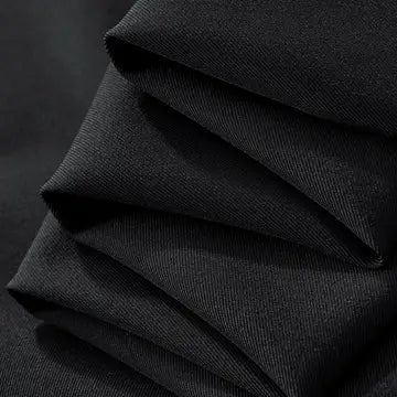 BAROCCO PANTS Kingsley Side-Tab Trousers-Black