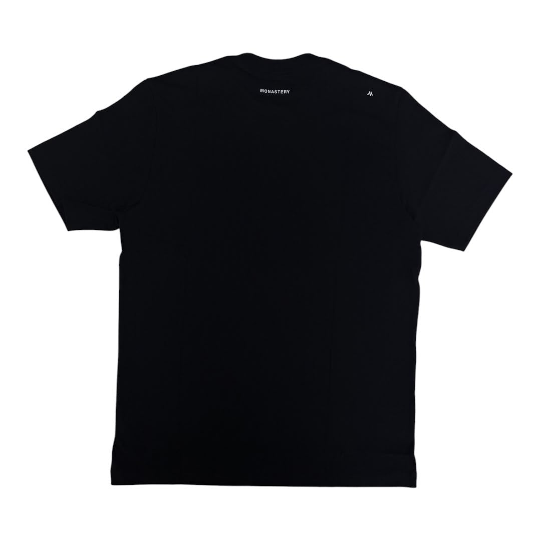 MONASTERY COUTURE AUREAL T-SHIRT MEN BLACK