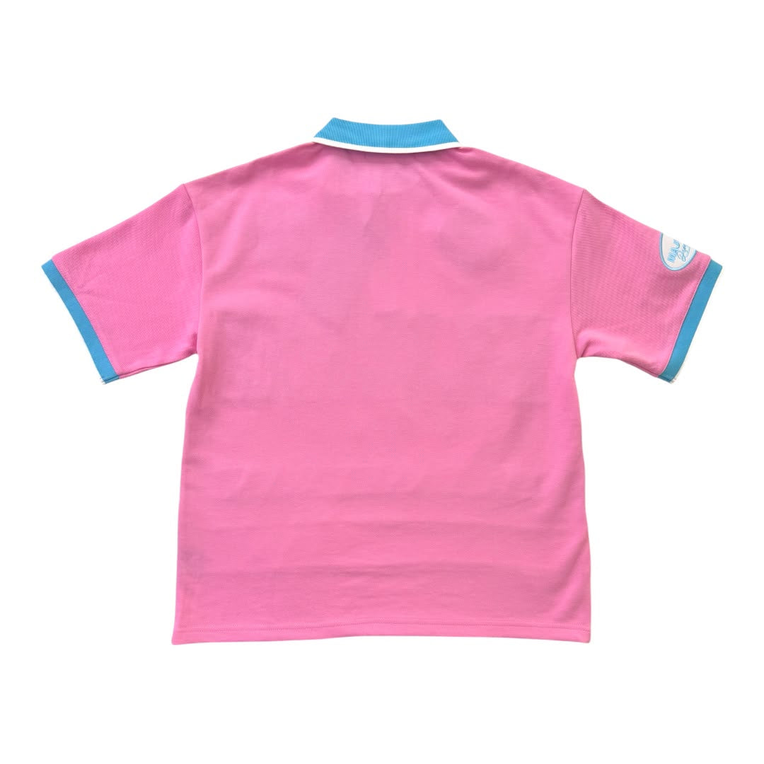 MAJESTIK PIQUÉ CUT & SEW STRIPE POLO SHIRT