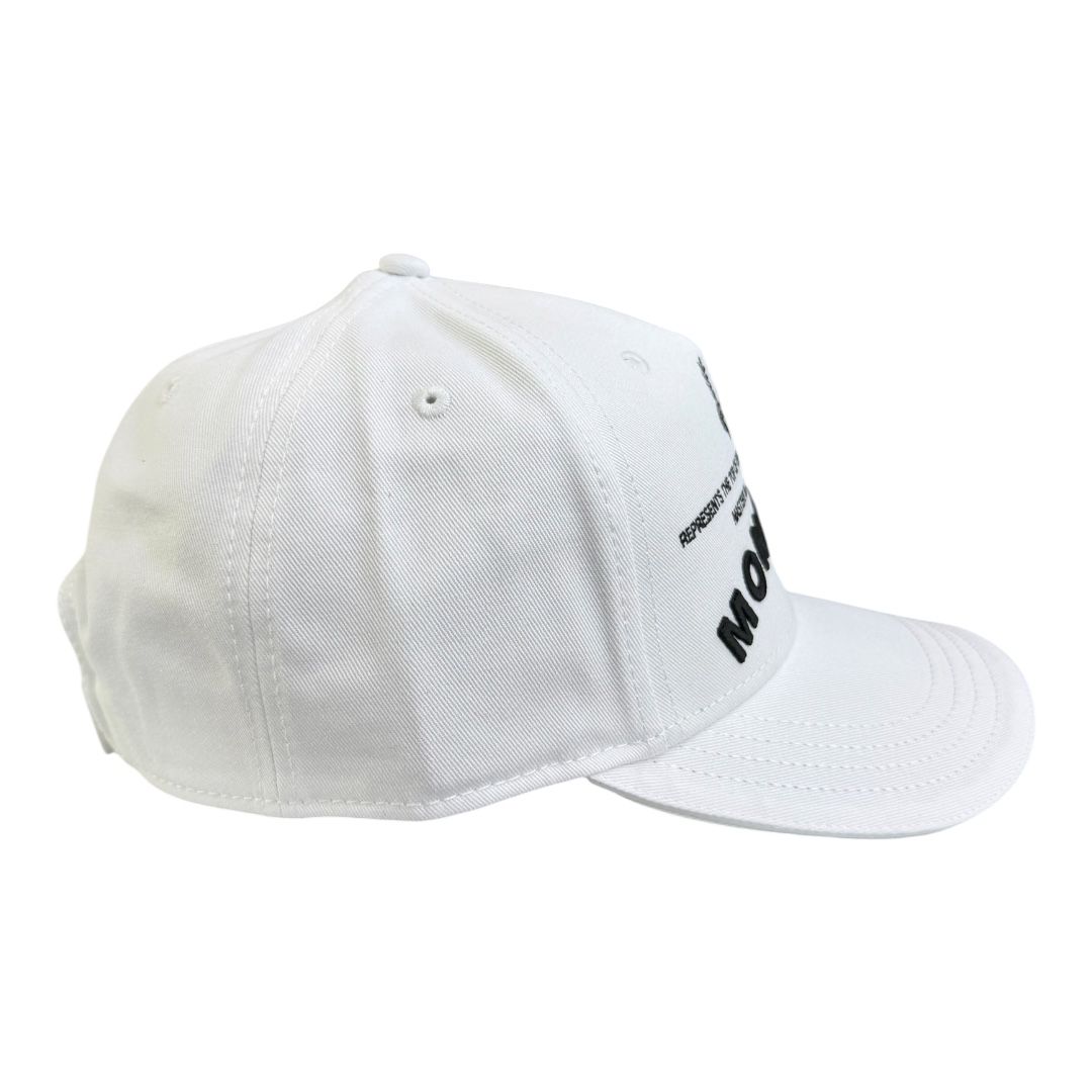 MONASTERY COUTURE HAT GASHCAP CAP UNISEX WHITE-BLACK
