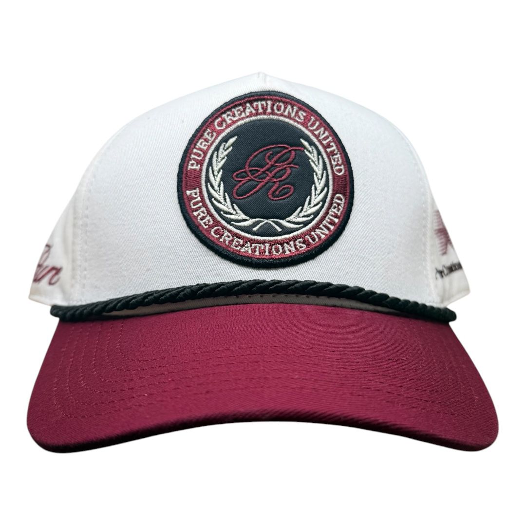 PURE HAT Still Hungry Burgundy Cap