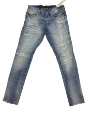 ÉDITION HÉRITAGE DÉLAVAGE CONTRASTE SEAN FIT JS1249 STUDIO BLUE