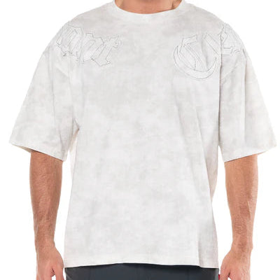CLEMONT AFFANNO OVERSIZED T-SHIRT MEN CREAM