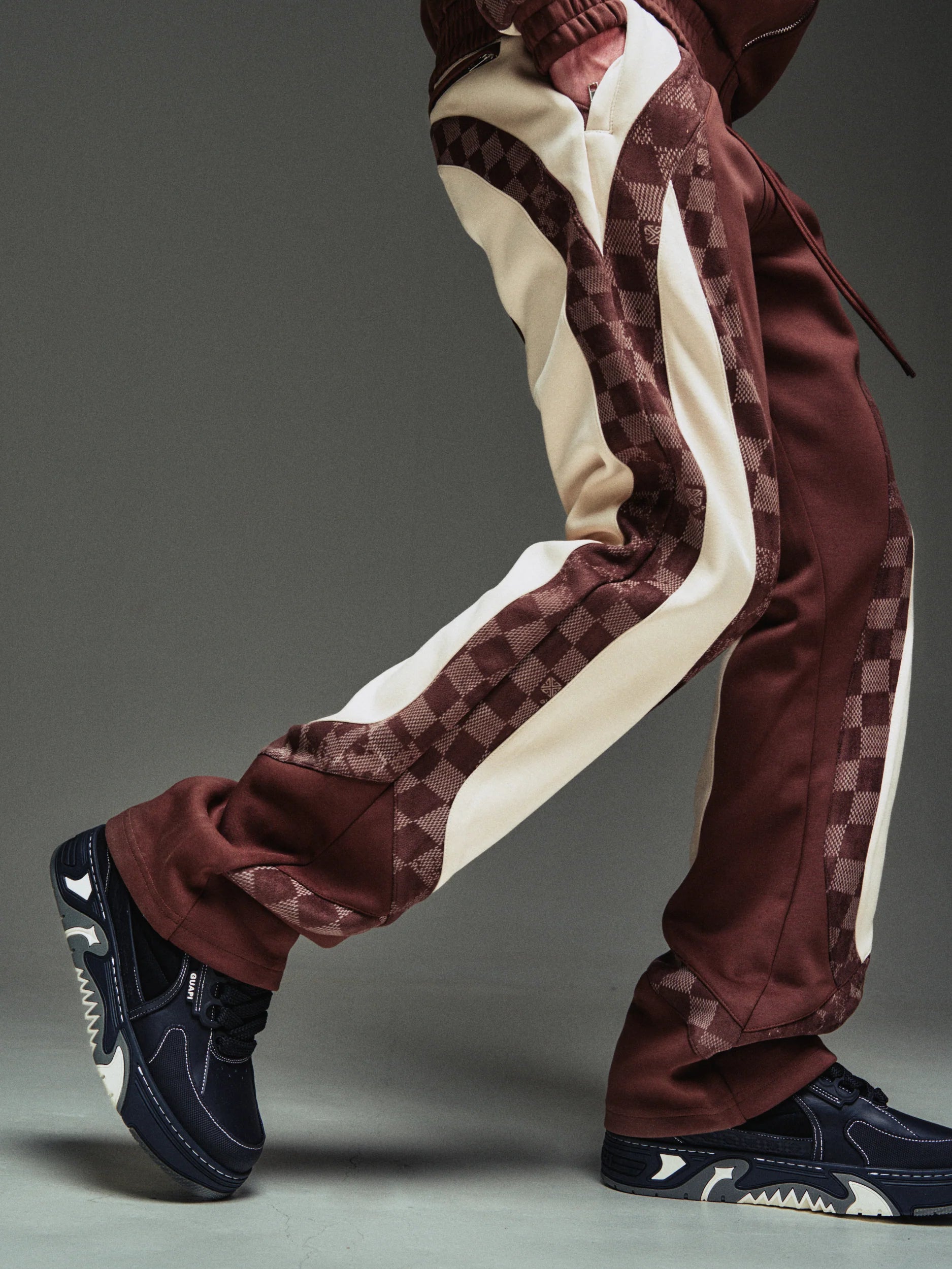 GUAPI Oak Brown Grand Prix Track Pant