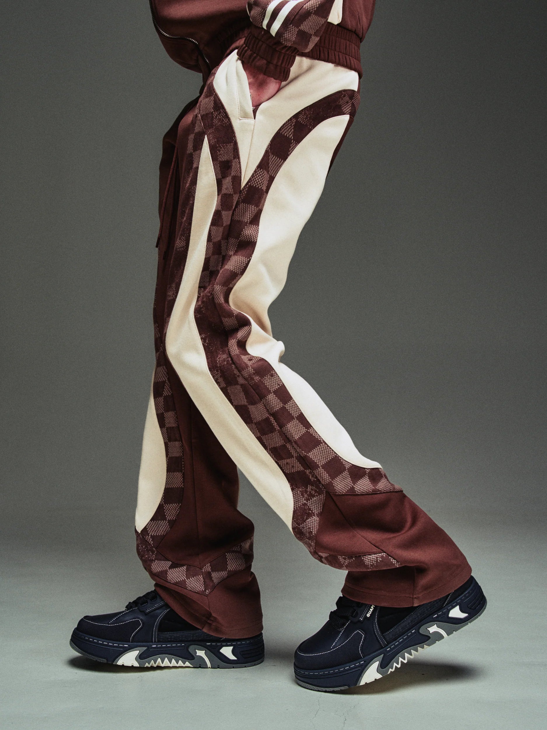 GUAPI Oak Brown Grand Prix Track Pant