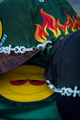 GAS NYC hat HAND trucker premium (green)