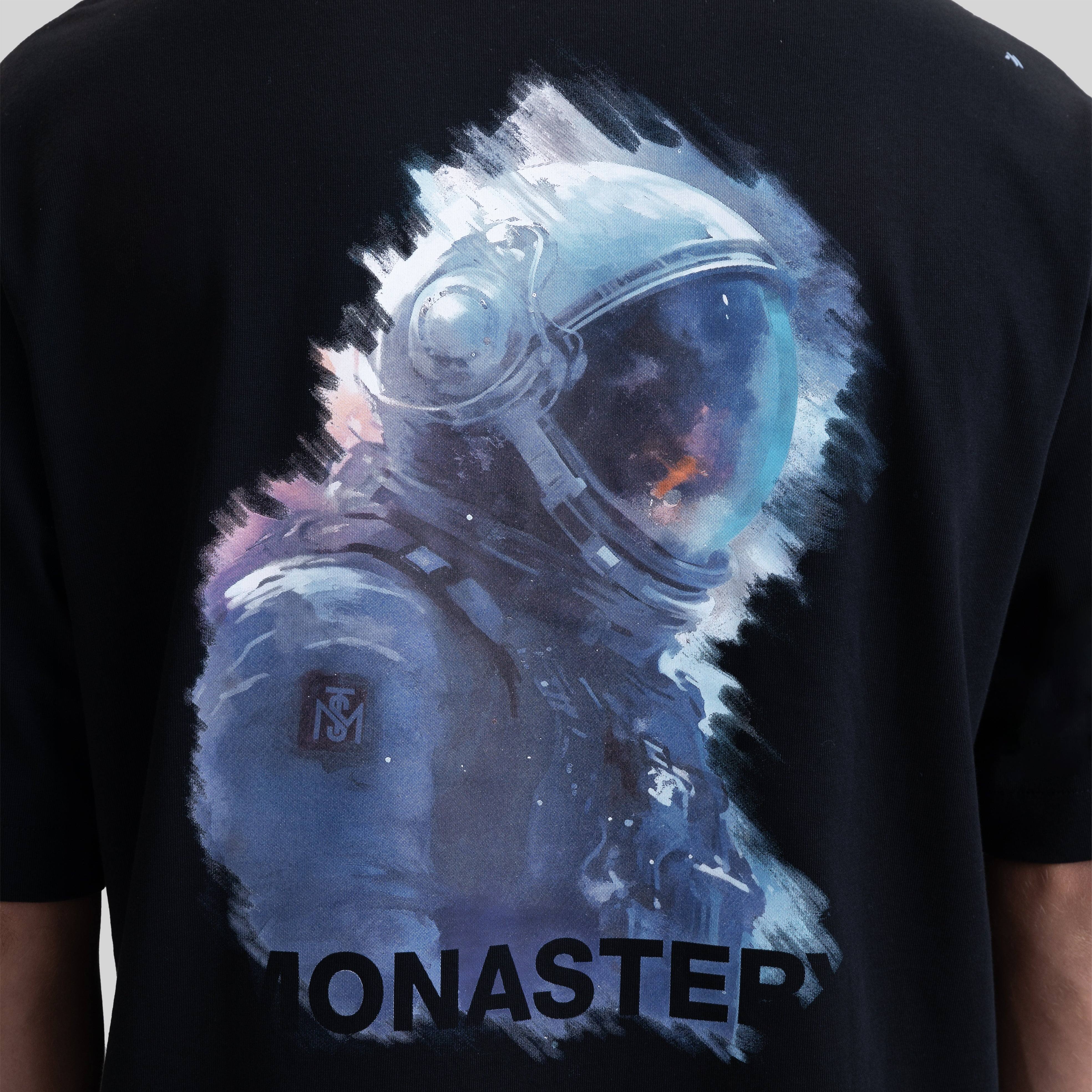 CAMISETA MONASTERIO MARANELLO OVERSIZE NEGRA