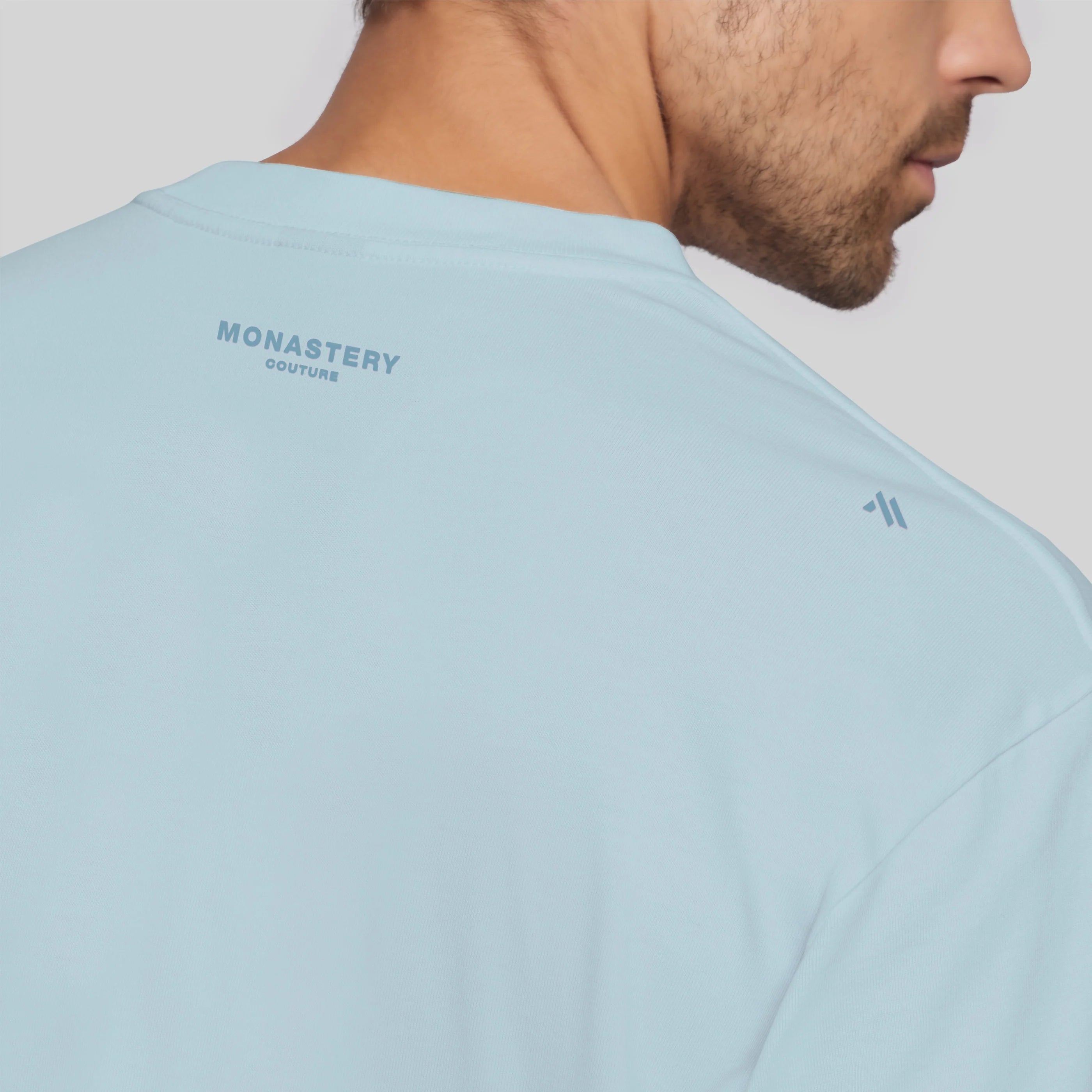 CAMISETA AZUL MONASTERIO MORESTO OVERSIZE