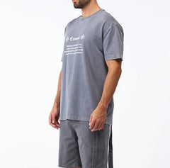 CLEMONT inquientante t-shirt men dark grey