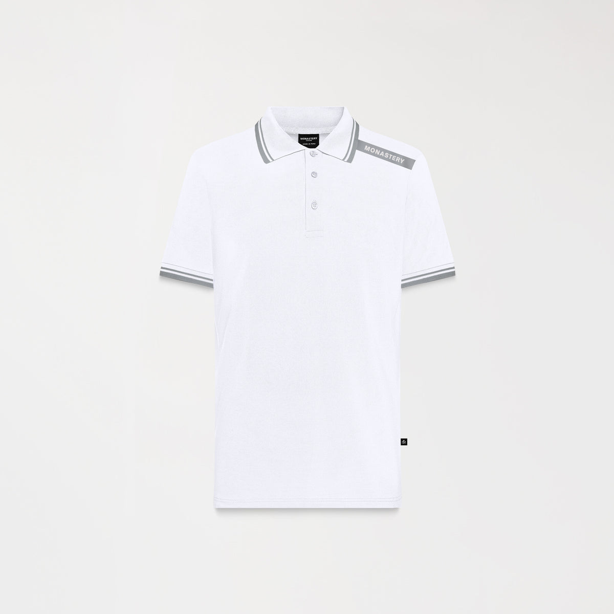 MONASTERY SAMUR POLO SHIRT MEN WHITE