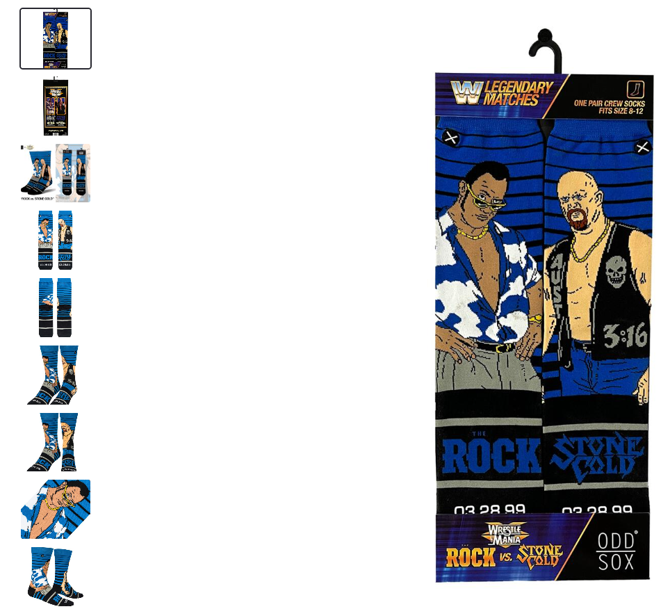 ODD The Rock Vs Stone Cold - 31174MONCD BLUE